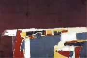 Nicolas de Stael Marseilles oil painting